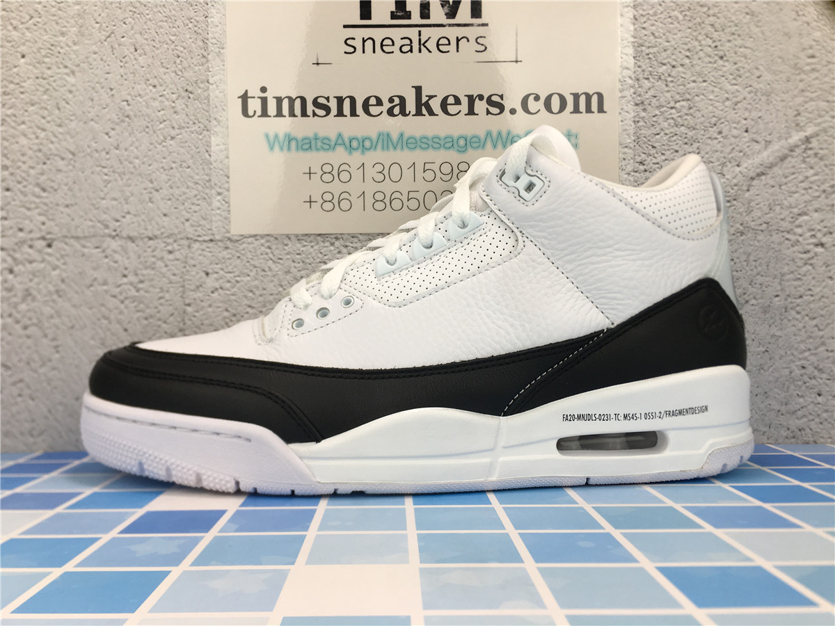 Fragment Design x Air Jordan 3 Retro SP 'White' DA3595-100